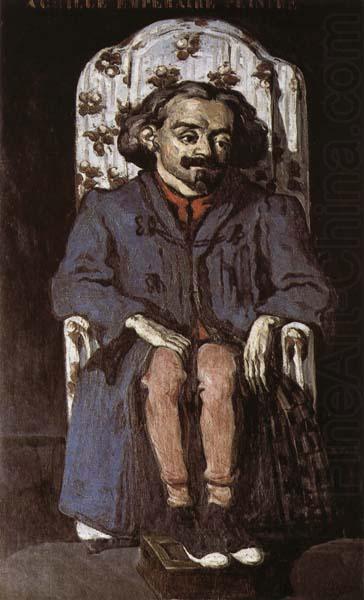 Portrait of Achille Emperaire, Paul Cezanne